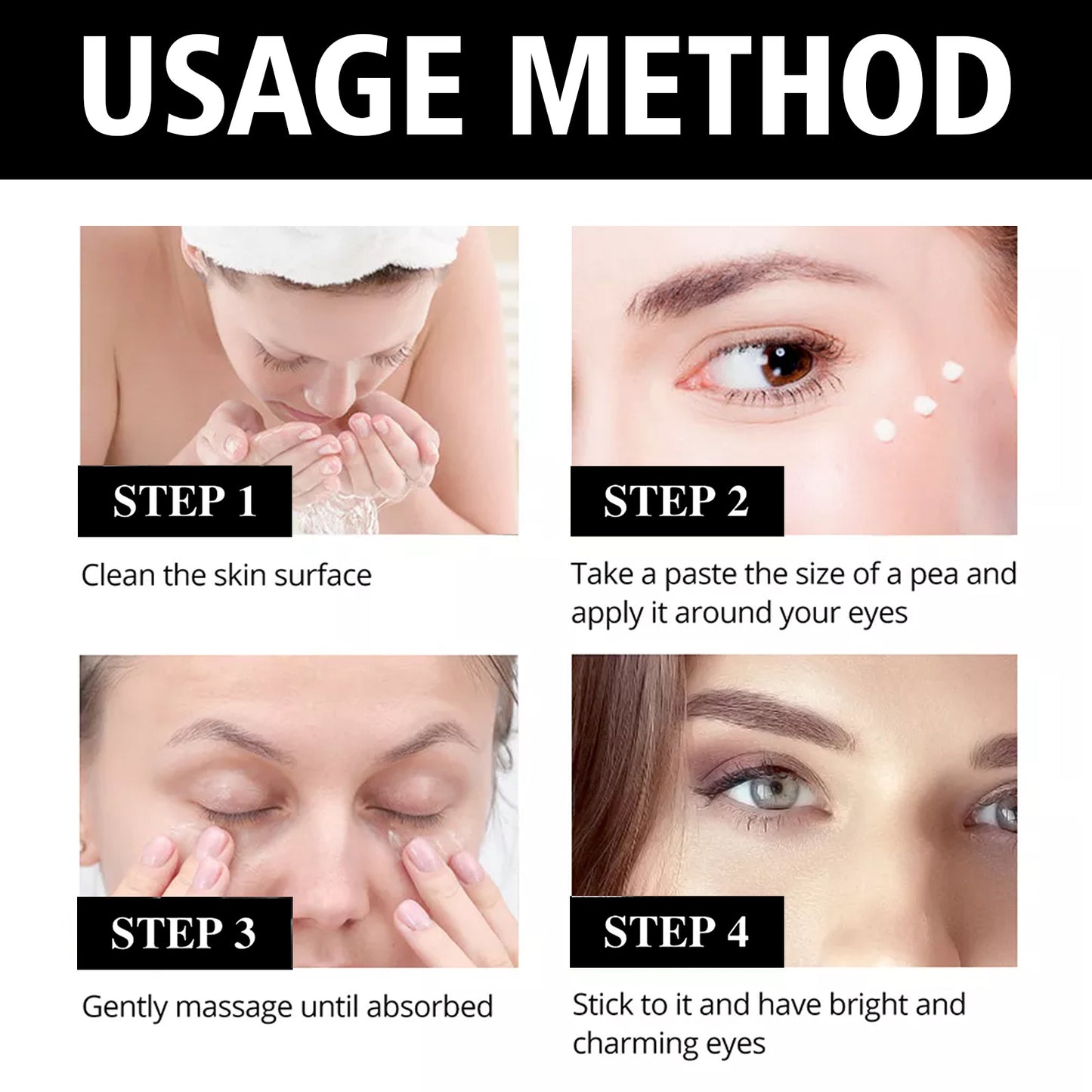 EELHOE Anti-Aging Eye Cream - Firming & Lifting Treatment for Fine Lines & Wrinkles