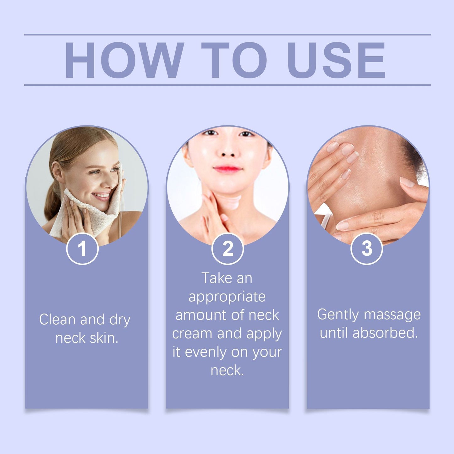 OUHOE Anti-Aging Neck Cream: Visibly Smooth Fine Lines & Firm Crepey Skin with Hydrating Rejuvenation