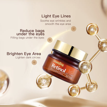 GUANJING Natural Skincare Retinol Eye Cream Vegan Organic - Loxvira