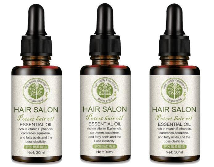Protect Hair Oil Spray - Hair Salon Essential Oil with Vitamin E & Squalene for Elasticity & Strength