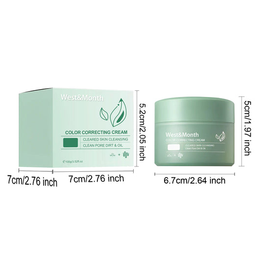 West&Month Color Correcting Care Cream – Spot Diminishing & Post-Sun Skin Recovery - Loxvira
