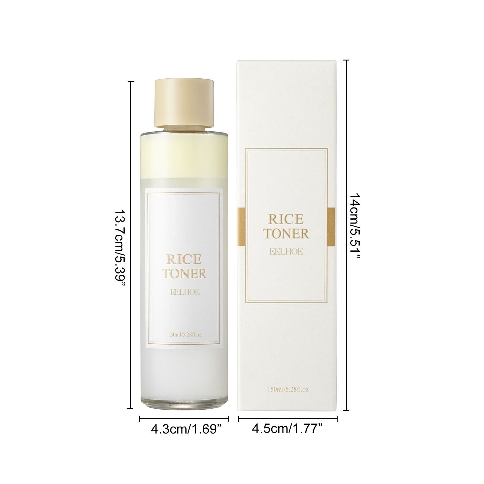 EELHOE Rice Toner Deep Hydration Repair Skin Barrier Firming & Softening Facial Toner - Loxvira