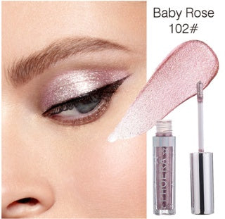 PHOERA Magnificent Metals Glitter and Glow Liquid Eyeshadow 12 Colors - Loxvira