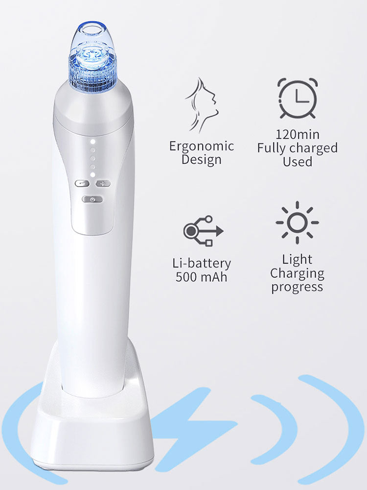 Electric Blackhead Suction Instrument – Home Use Blackhead & Acne Removal Device - Loxvira