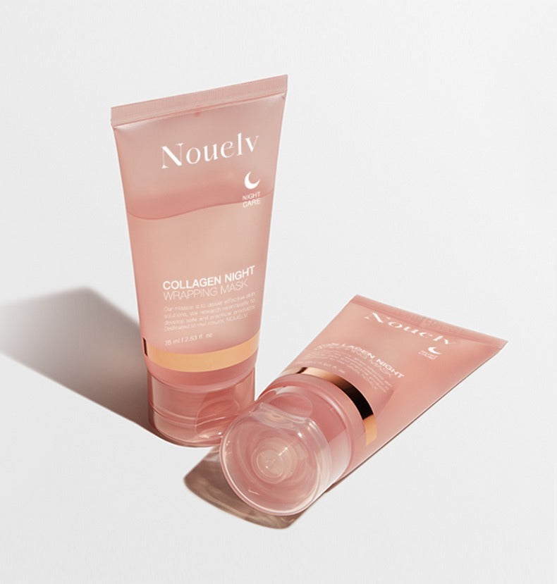 Collagen Face Mask – Firming, Hydrating & Brightening for Full-Face Rejuvenation - Loxvira