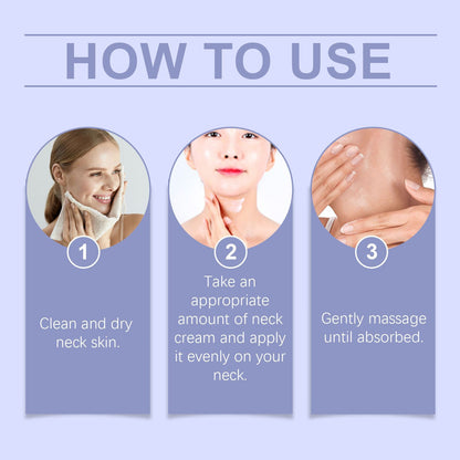 OUHOE Anti-Aging Neck Cream: Visibly Smooth Fine Lines & Firm Crepey Skin with Hydrating Rejuvenation