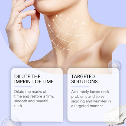 OUHOE Anti-Aging Neck Cream: Visibly Smooth Fine Lines & Firm Crepey Skin with Hydrating Rejuvenation
