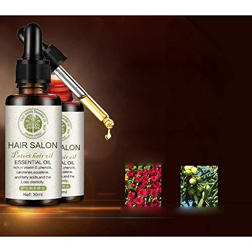 Protect Hair Oil Spray - Hair Salon Essential Oil with Vitamin E & Squalene for Elasticity & Strength