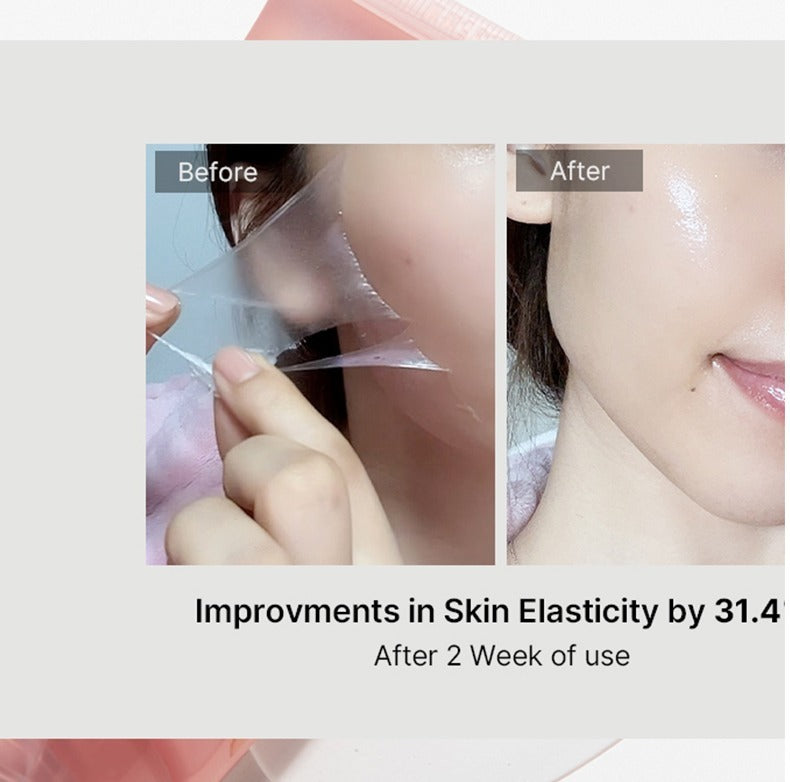 Collagen Face Mask – Firming, Hydrating & Brightening for Full-Face Rejuvenation - Loxvira