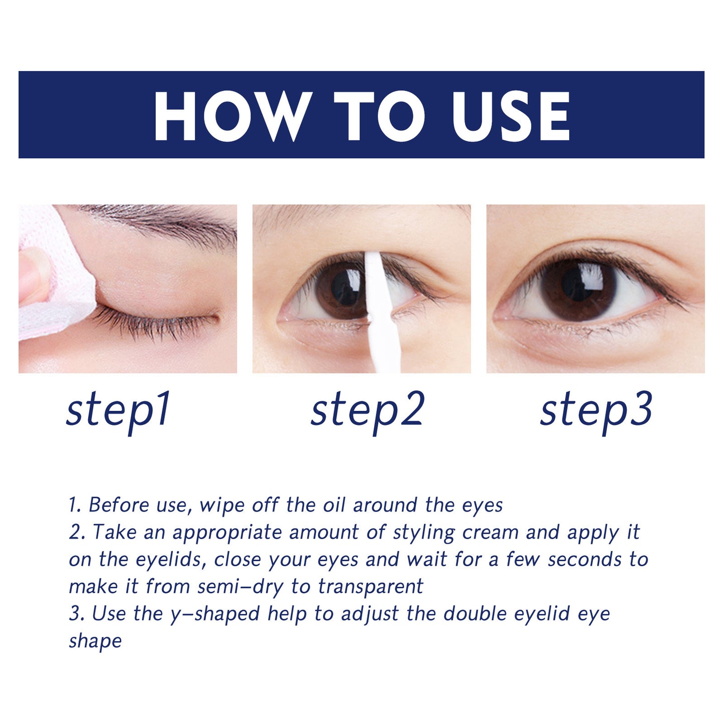 EELHOE Double Eyelid Fixing Cream – Traceless, Invisible, Waterproof, and Long-Lasting - Loxvira