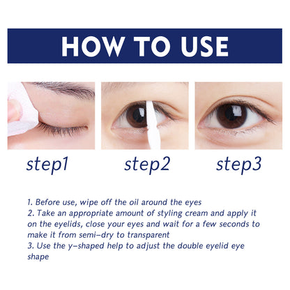 EELHOE Double Eyelid Fixing Cream – Traceless, Invisible, Waterproof, and Long-Lasting - Loxvira