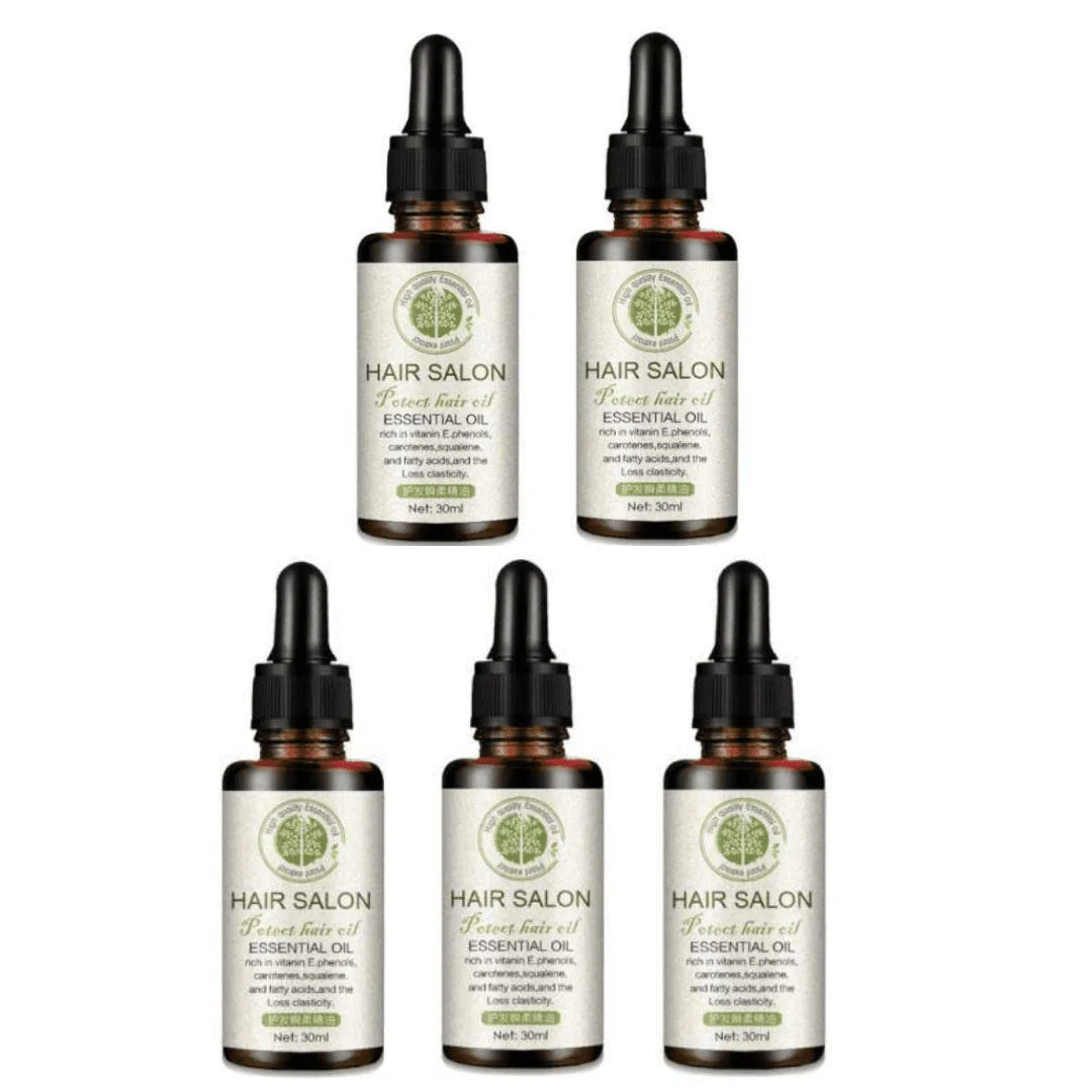 Protect Hair Oil Spray - Hair Salon Essential Oil with Vitamin E & Squalene for Elasticity & Strength