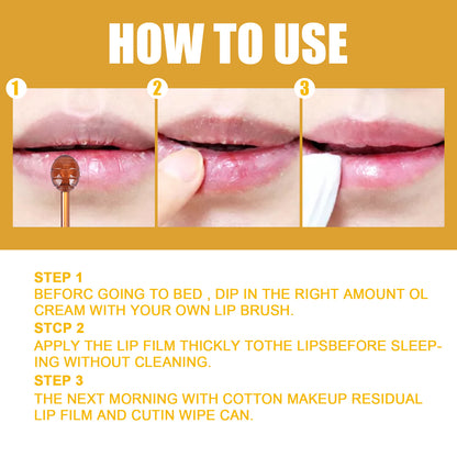 EELHOE Honey Lip Mask Moisturizing Exfoliating Lip Care Bee Lipstick - Loxvira