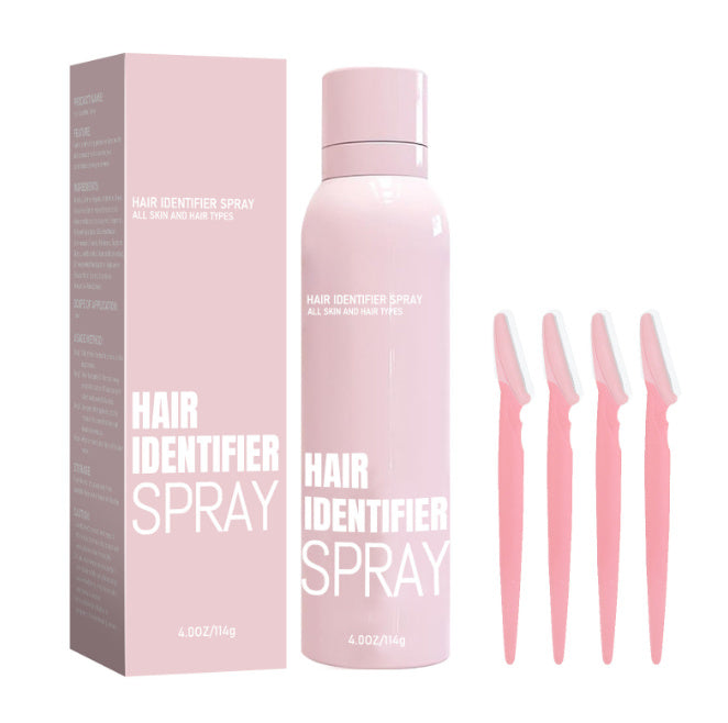 Hair Identifier Spray Set For Face Shaving Moisturizing - Loxvira