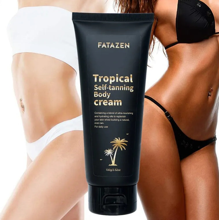 FATZAZEN Tropical Self-Tanning Body Cream - Loxvira