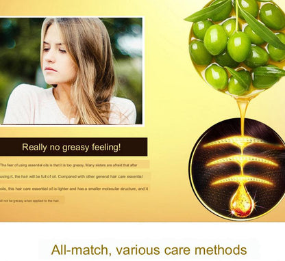 Protect Hair Oil Spray - Hair Salon Essential Oil with Vitamin E & Squalene for Elasticity & Strength